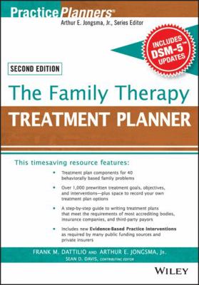 The Family Therapy Treatment Planner, with Dsm-... 1119063078 Book Cover