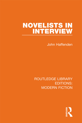 Novelists in Interview 0367336707 Book Cover