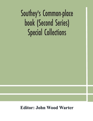 Southey'S Common-Place Book (Second Series) Spe... 935418149X Book Cover