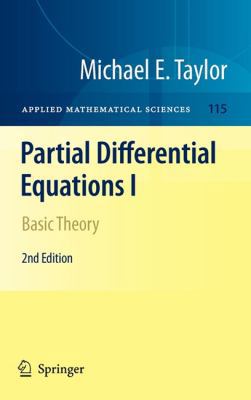Partial Differential Equations I: Basic Theory 1441970541 Book Cover