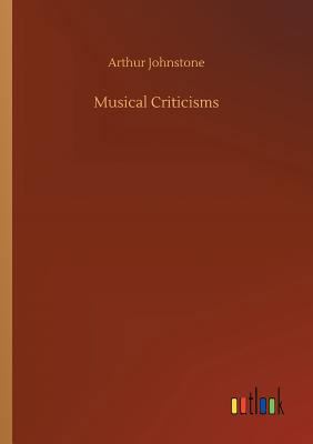 Musical Criticisms 3734010608 Book Cover
