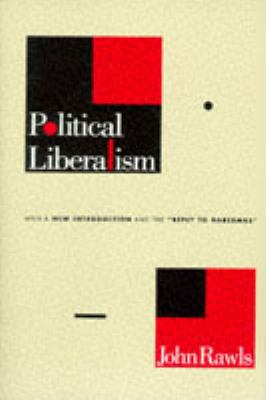 Political Liberalism 0231052499 Book Cover