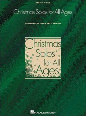 Christmas Solos for All Ages: Medium Voice 0634032887 Book Cover