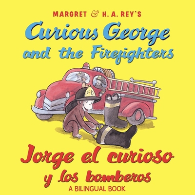Curious George and the Firefighters/Jorge El Cu... [Spanish] 0544239601 Book Cover