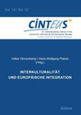 Interkulturalität und Europäische Integration. [German] 3838205731 Book Cover