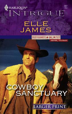 Cowboy Sanctuary [Large Print] 0373887612 Book Cover