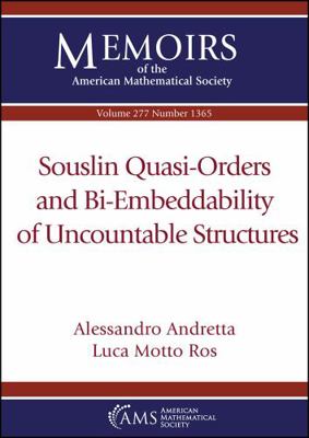 Souslin Quasi-Orders and Bi-Embeddability of Un... 1470452731 Book Cover