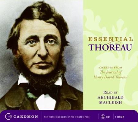 Essential Thoreau CD: Excerpts from the Journal... 0061720968 Book Cover