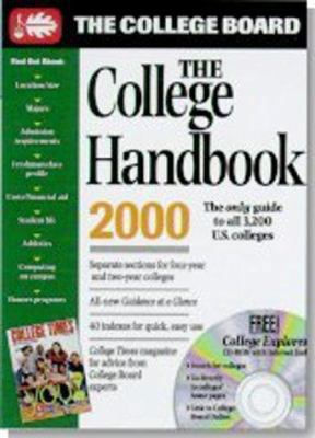 The College Board College Handbook 2000: all-ne... 0874476259 Book Cover