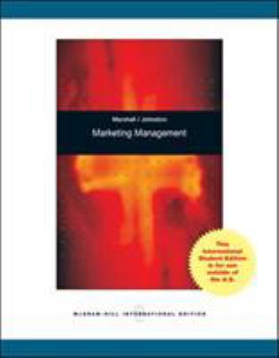 Marketing Management 0071283188 Book Cover