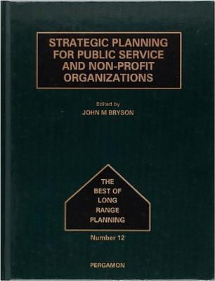 Strategic Planning for Public Service and Non-P... 0080406726 Book Cover