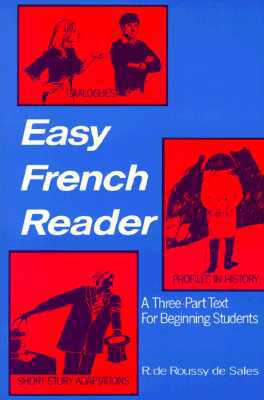 Easy French Reader 0844210013 Book Cover