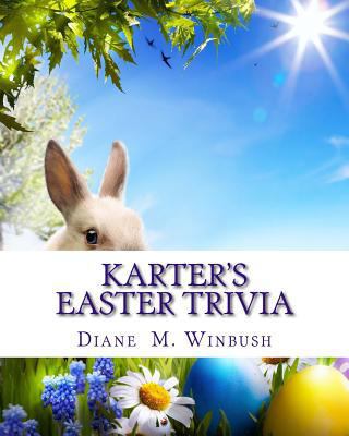 Karter's Easter Trivia: Word Scamble 1530424100 Book Cover