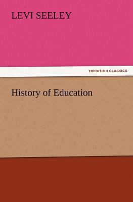 History of Education 3847225243 Book Cover