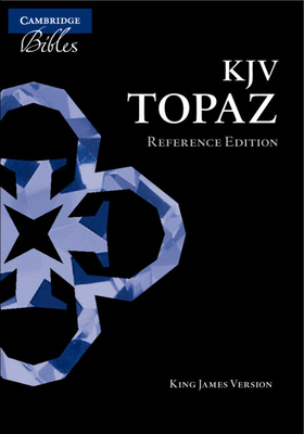 KJV Topaz Reference Edition, Black Calf Split L... 1009111078 Book Cover