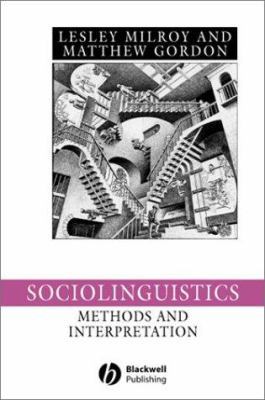 Sociolinguistics: Method and Interpretation (La... 0631222243 Book Cover