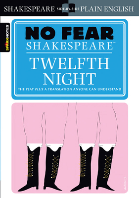 Twelfth Night: No Fear Shakespeare Side-By-Side... 1586638513 Book Cover