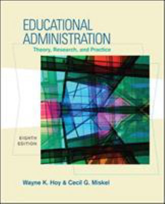 Educational Administration: Theory, Research, a... 0073403741 Book Cover