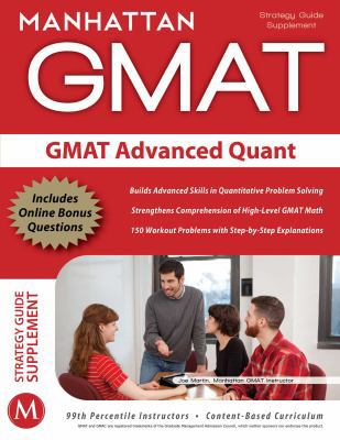 Advanced GMAT Quant Strategy Guide Supplement 1935707159 Book Cover
