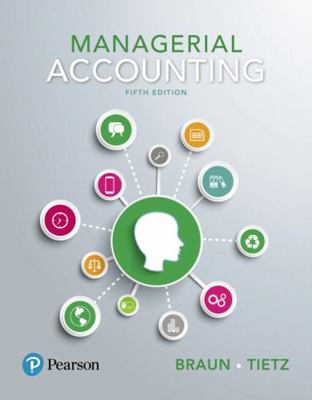 Managerial Accounting Plus Mylab Accounting wit... 0134641809 Book Cover