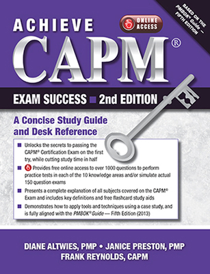 Achieve Capm Exam Success, 2nd Edition: A Conci... 160427087X Book Cover