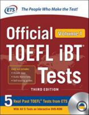 Official TOEFL IBT Tests Volume 1, Third Editio... 1260441008 Book Cover