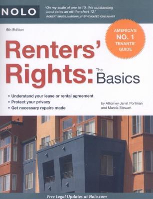 Renters' Rights: The Basics 1413309380 Book Cover
