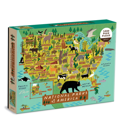 Game National Parks of America 1000 Piece Puzzle Book