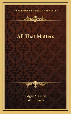 All That Matters 1163200875 Book Cover