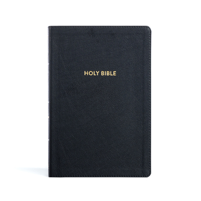 KJV Rainbow Study Bible, Black Leathertouch, In... 1087782724 Book Cover