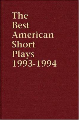 The Best American Short Plays 1993-1994 1557832005 Book Cover