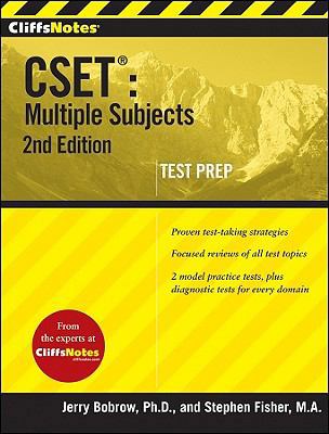 CliffsNotes CSET: Multiple Subjects 0470455462 Book Cover