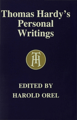 Thomas Hardy's Personal Writings 033346771X Book Cover
