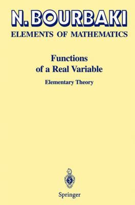 Functions of a Real Variable: Elementary Theory 3540653406 Book Cover