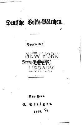 Deutsche Volks-Märchen [German] 1530550092 Book Cover