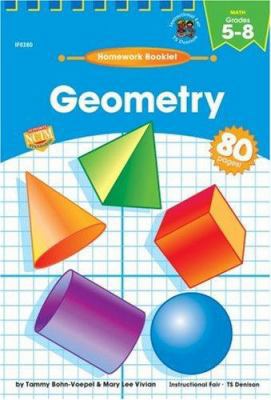 Geometry Homework Booklet, Grades 5 - 8 (Homewo... B000OS5GBG Book Cover
