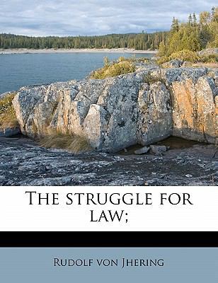 The Struggle for Law; 1177011107 Book Cover