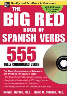 The Big Red Book of Spanish Verbs (Book W/CD-Ro... 0071474730 Book Cover