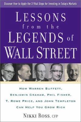 Lessons from the Legends of Wall Street 0793137152 Book Cover