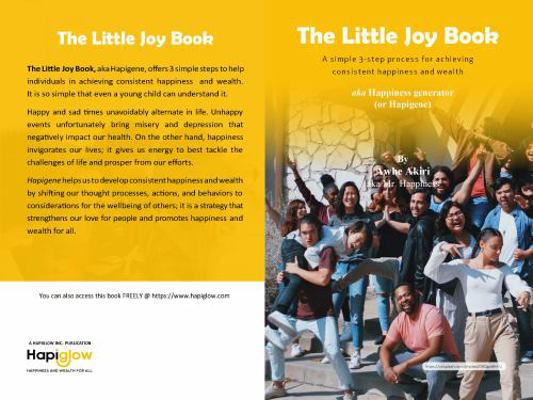 Paperback Little Joy Book : A Simple 3-Step Process for Achieving Consistent Happiness and Wealth Book