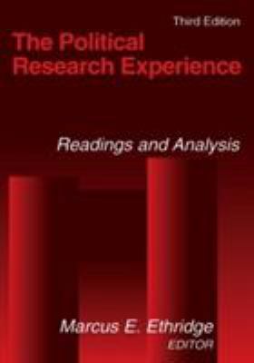 The Political Research Experience: Readings and... 0765607573 Book Cover