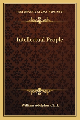 Intellectual People 1163758590 Book Cover