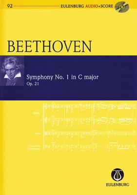 Symphony No. 1 in C Major, Op. 21: Eulenburg Au... 3795765927 Book Cover