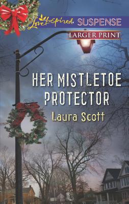 Her Mistletoe Protector [Large Print] 0373675836 Book Cover