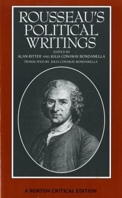 Rousseau's Political Writings: Discourse on Ine... 0393956512 Book Cover