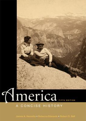 America: A Concise History, High School Edition 1457629070 Book Cover