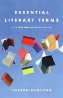 Essential Literary Terms: A Brief Norton Guide ... 0393928373 Book Cover