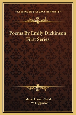 Poems By Emily Dickinson First Series 1169226663 Book Cover