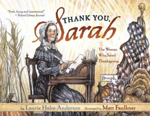 Thank You, Sarah! the Woman Who Saved Thanksgiv... 1417740094 Book Cover
