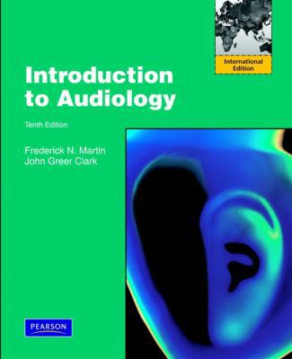 Introduction to Audiology (with CD-ROM) Interna... 0205708137 Book Cover